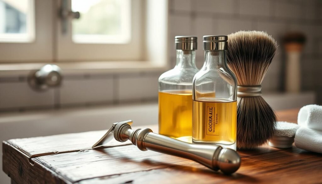 traditional wet shaving